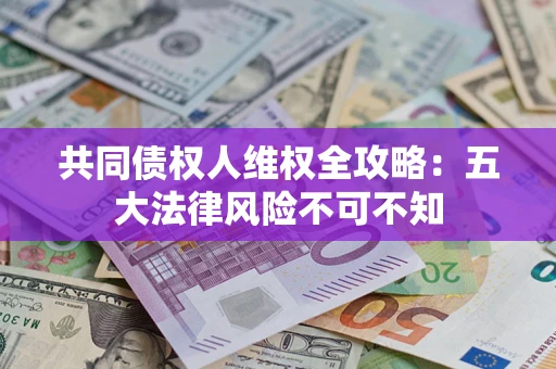 北京共同债权人维权全攻略：五大法律风险不可不知