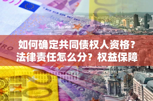 北京如何确定共同债权人资格？法律责任怎么分？权益保障技巧揭秘！