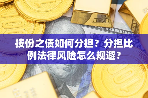 北京按份之债如何分担？分担比例法律风险怎么规避？