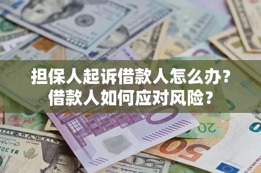 北京担保人起诉借款人怎么办？借款人如何应对风险？