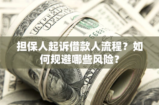 北京担保人起诉借款人流程？如何规避哪些风险？