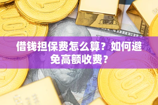 北京借钱担保费怎么算？如何避免高额收费？
